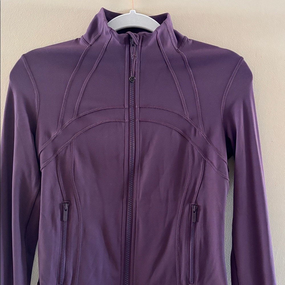 Lululemon Align Define Crop Jacket. Grape Thistle… - image 2